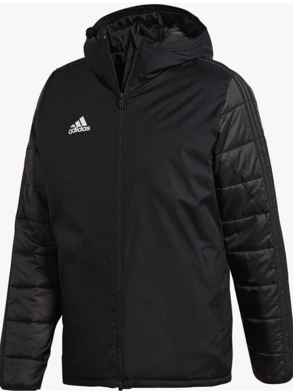 Adidas Men's Winter Jacket, Black, Size Small